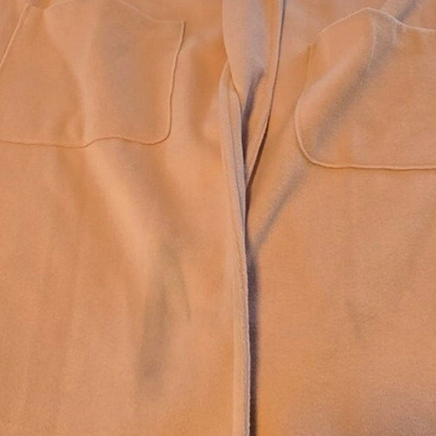 Pink Open Duster Coat Jacket Size M NWT
