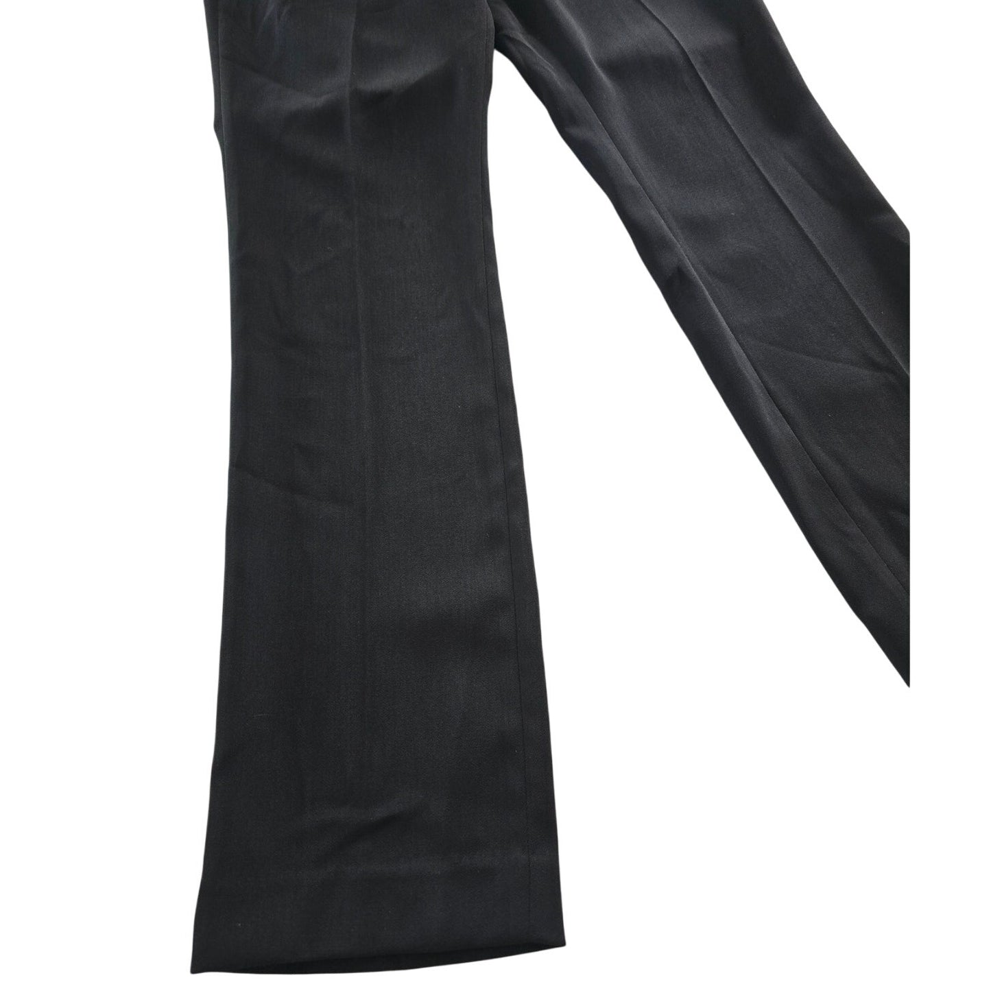 Black High Rise Straight Leg 4-Pocket Dress Pants Size 6 NWT