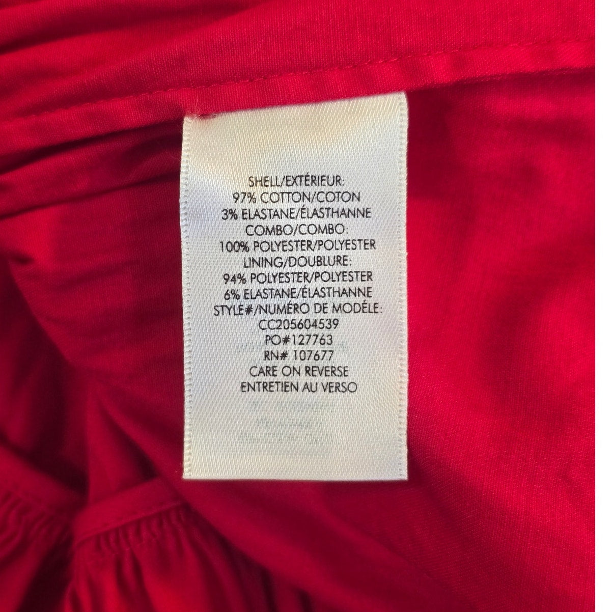 Red Puff Sleeve Tiered Mini Dress Size 8
