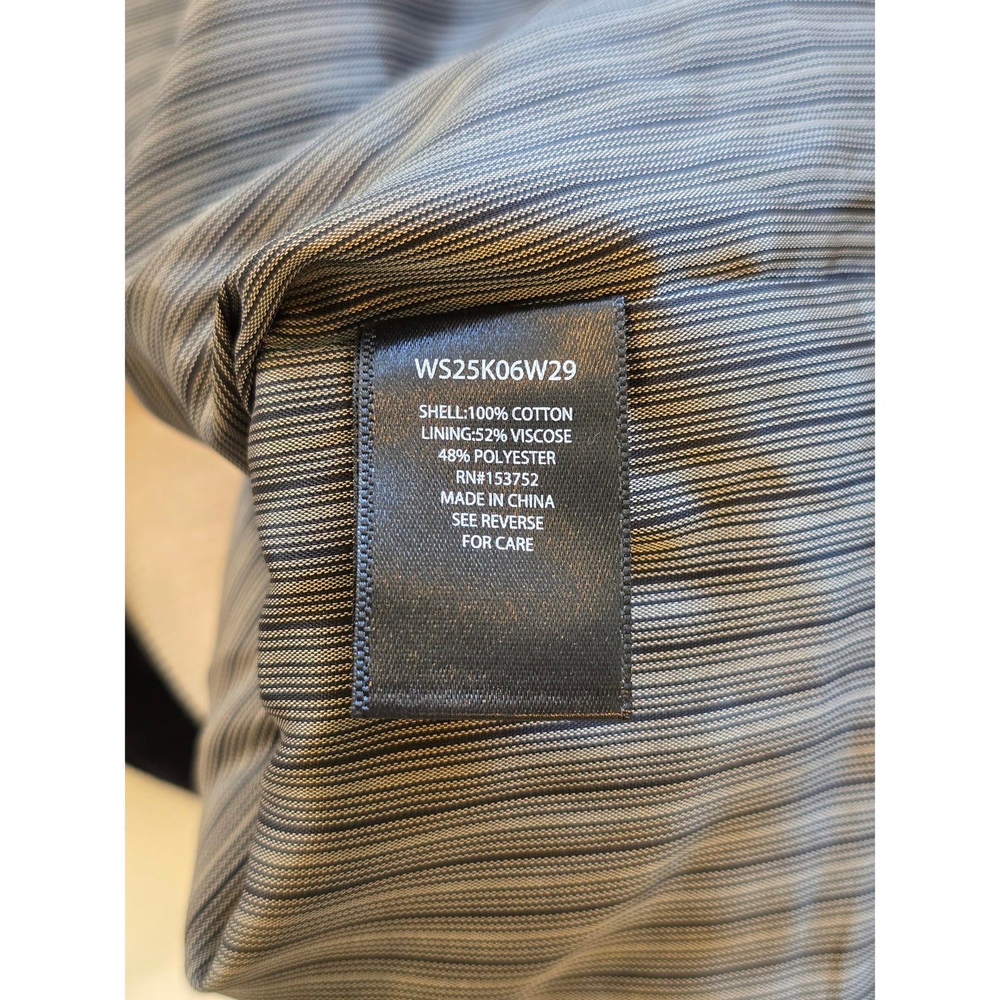 Brown Black Patchwork Corduroy Mini Skirt Size M