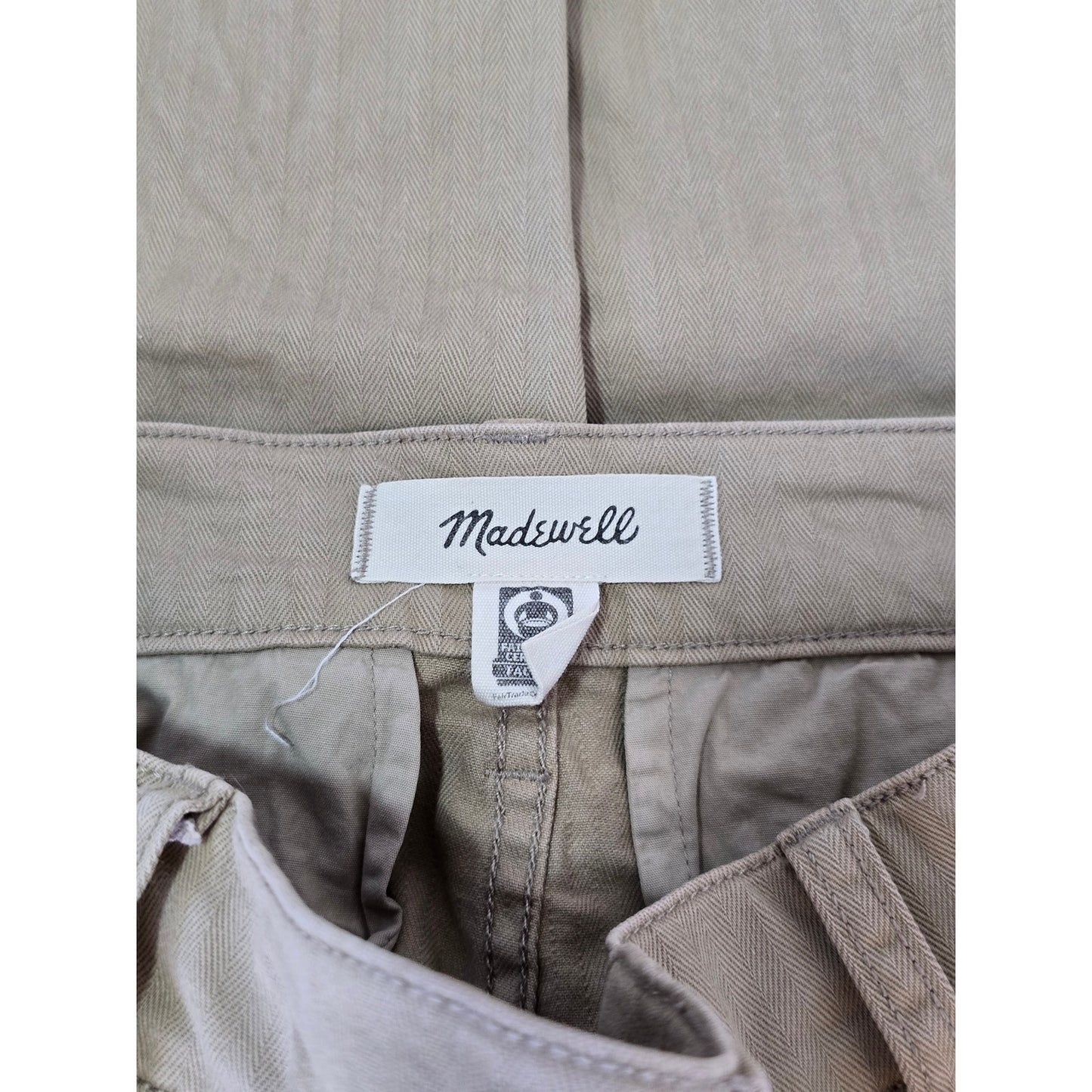 Olive Khaki 90s Straight Cargo Pants High Rise Size 29