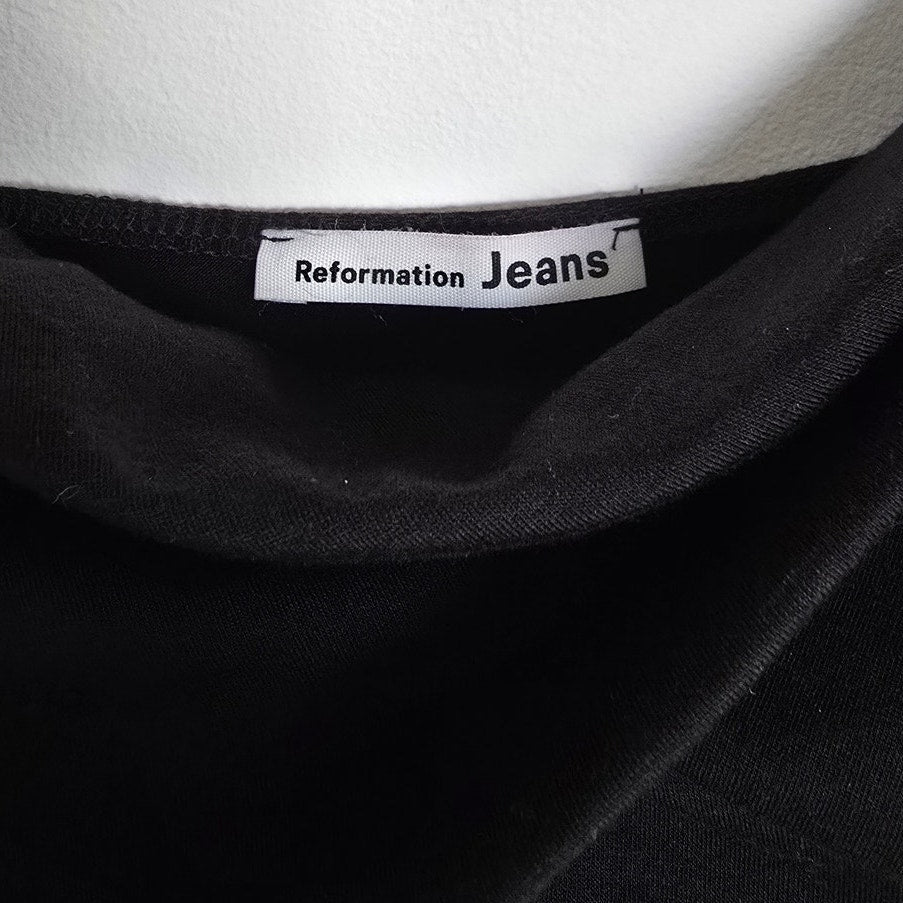 Black Sweetheart Crop Top Size S