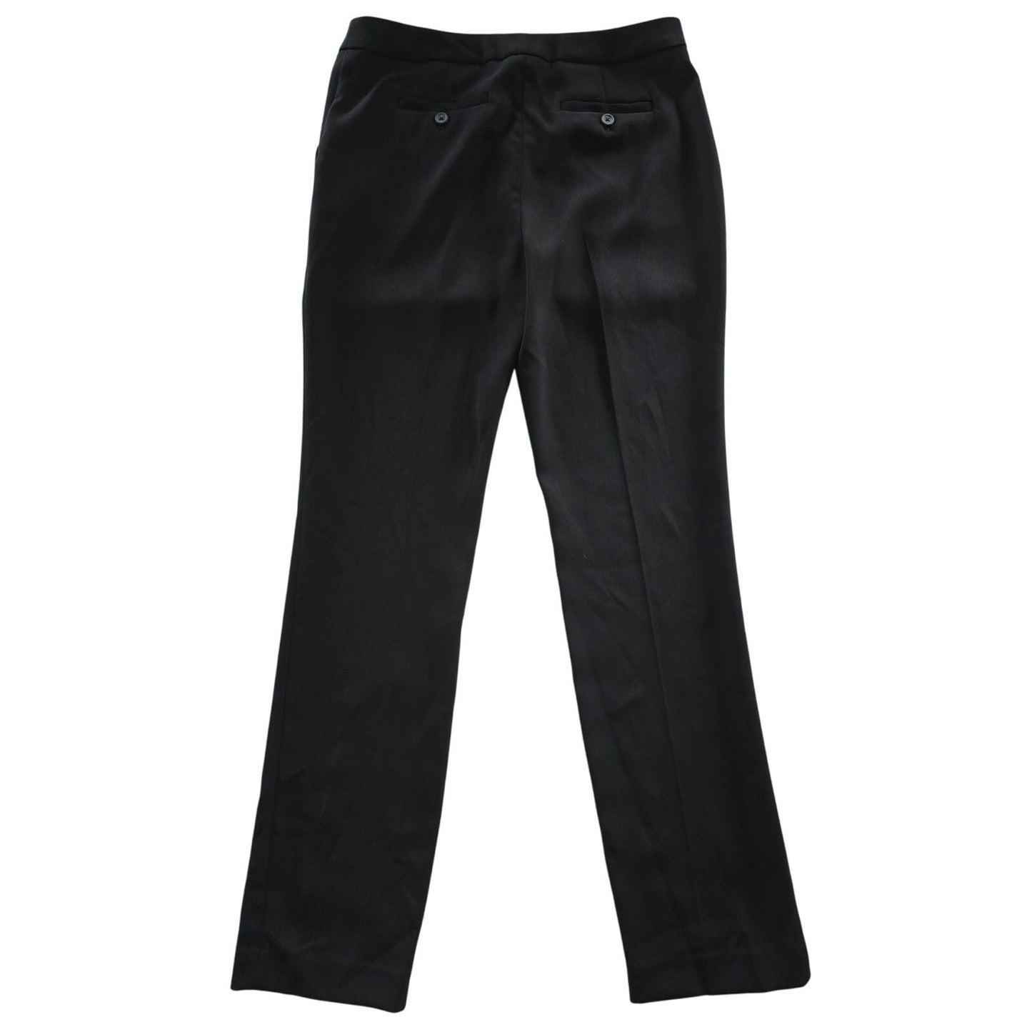 Black High Rise Straight Leg 4-Pocket Dress Pants Size 6 NWT