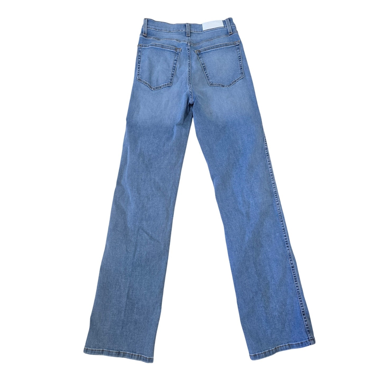 Light Blue Vintage Wash Straight Leg Jeans Size 26