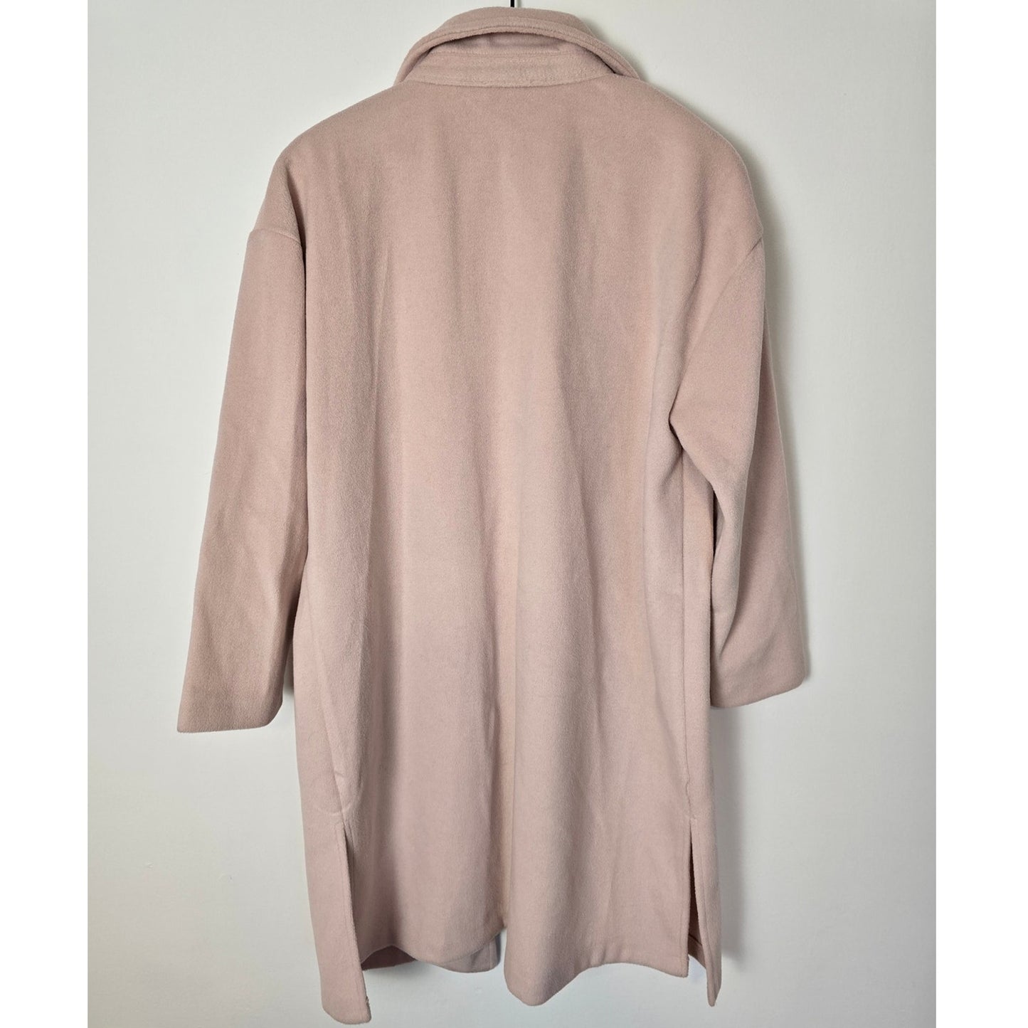 Pink Open Duster Coat Jacket Size M NWT