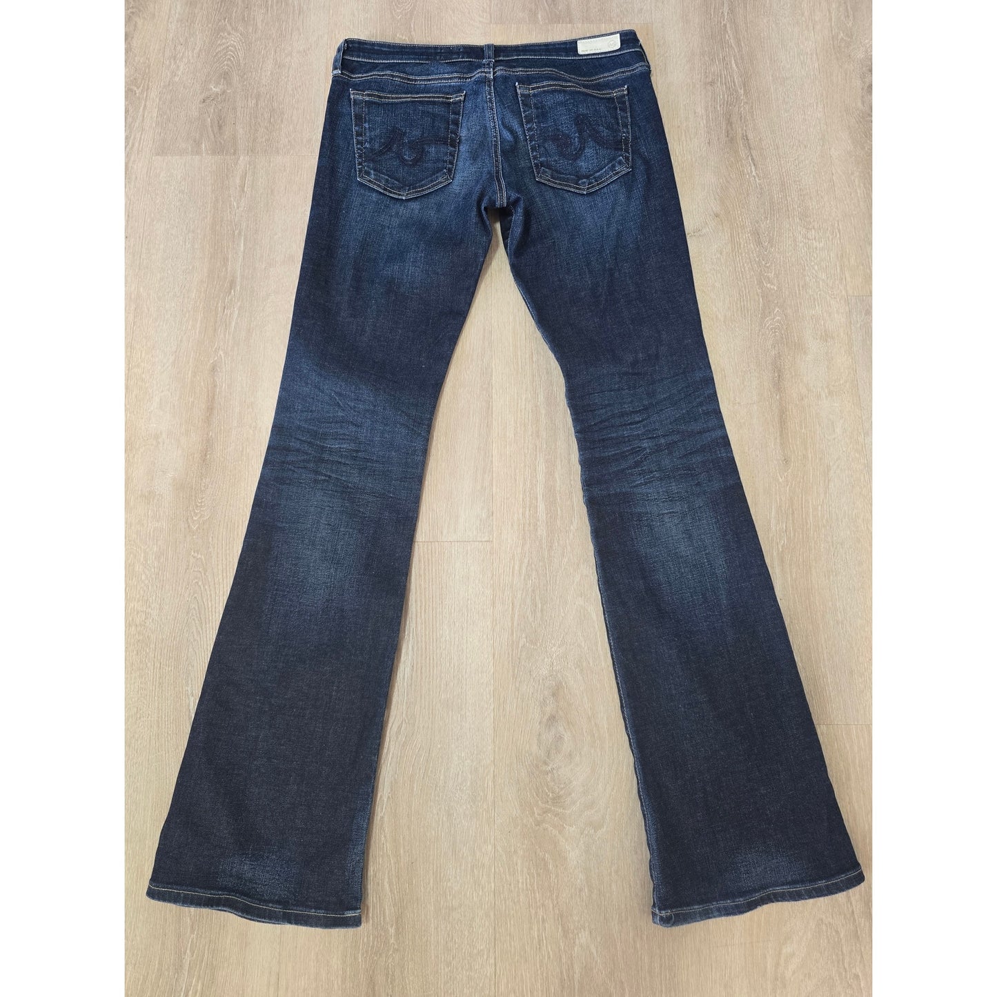 Skinny Bootcut Jeans Medium Wash Denim Size 29R