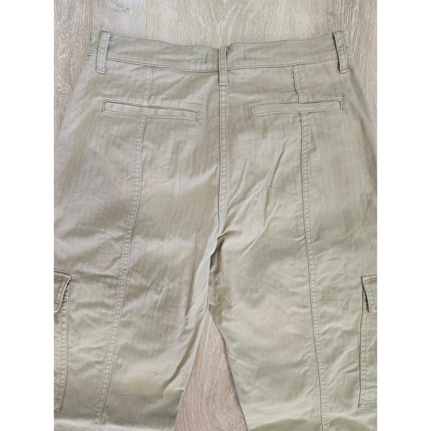 Olive Khaki 90s Straight Cargo Pants High Rise Size 29