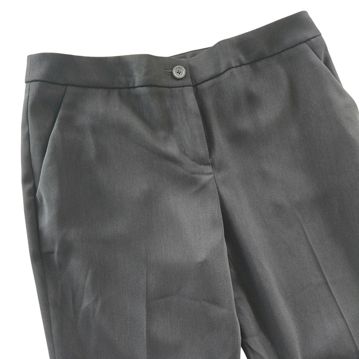 Black High Rise Straight Leg 4-Pocket Dress Pants Size 6 NWT