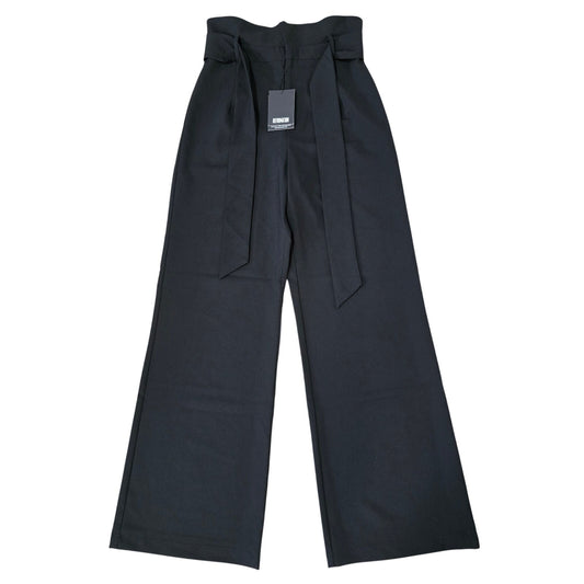 Black High Waist Trouser Pants Size 4 NWT