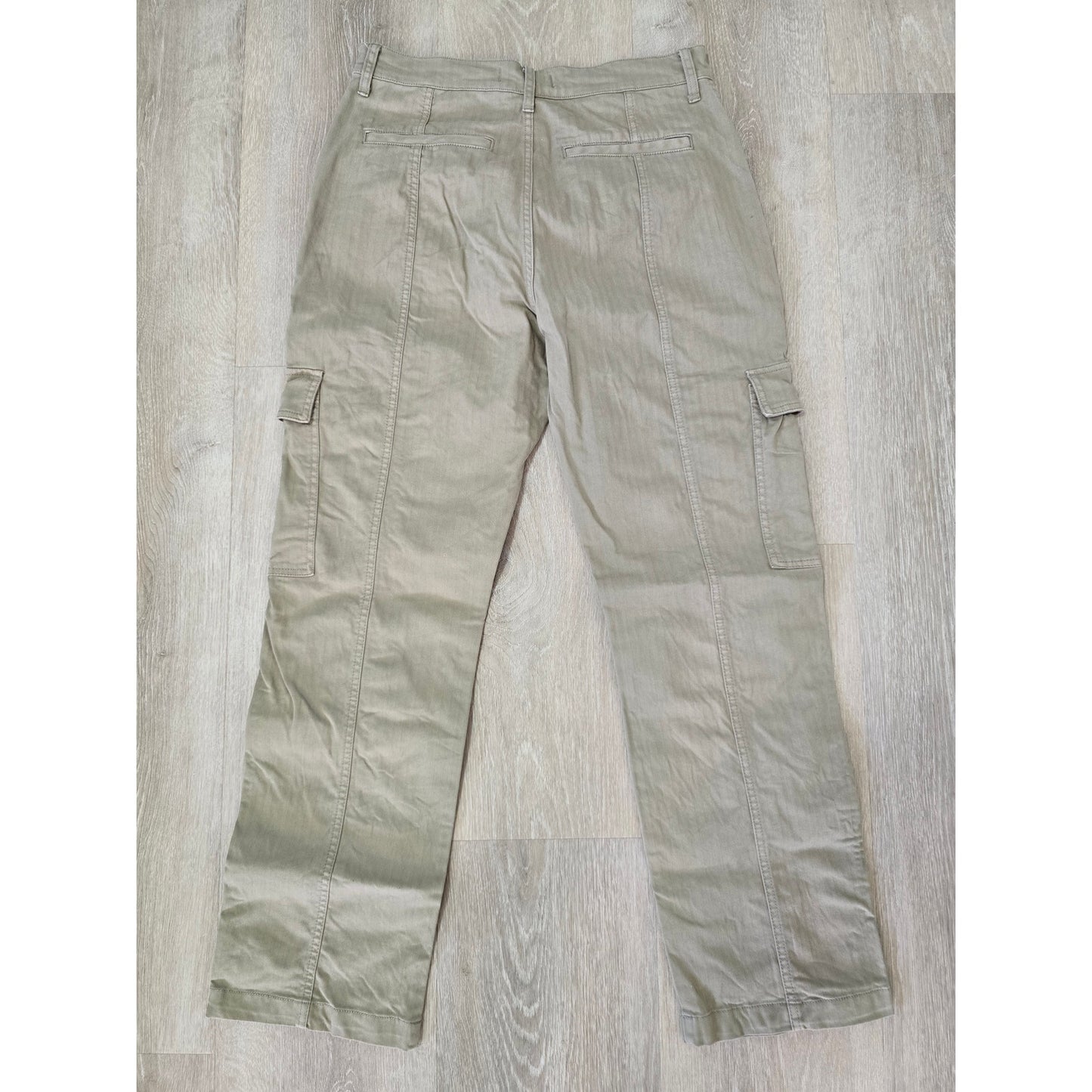 Olive Khaki 90s Straight Cargo Pants High Rise Size 29