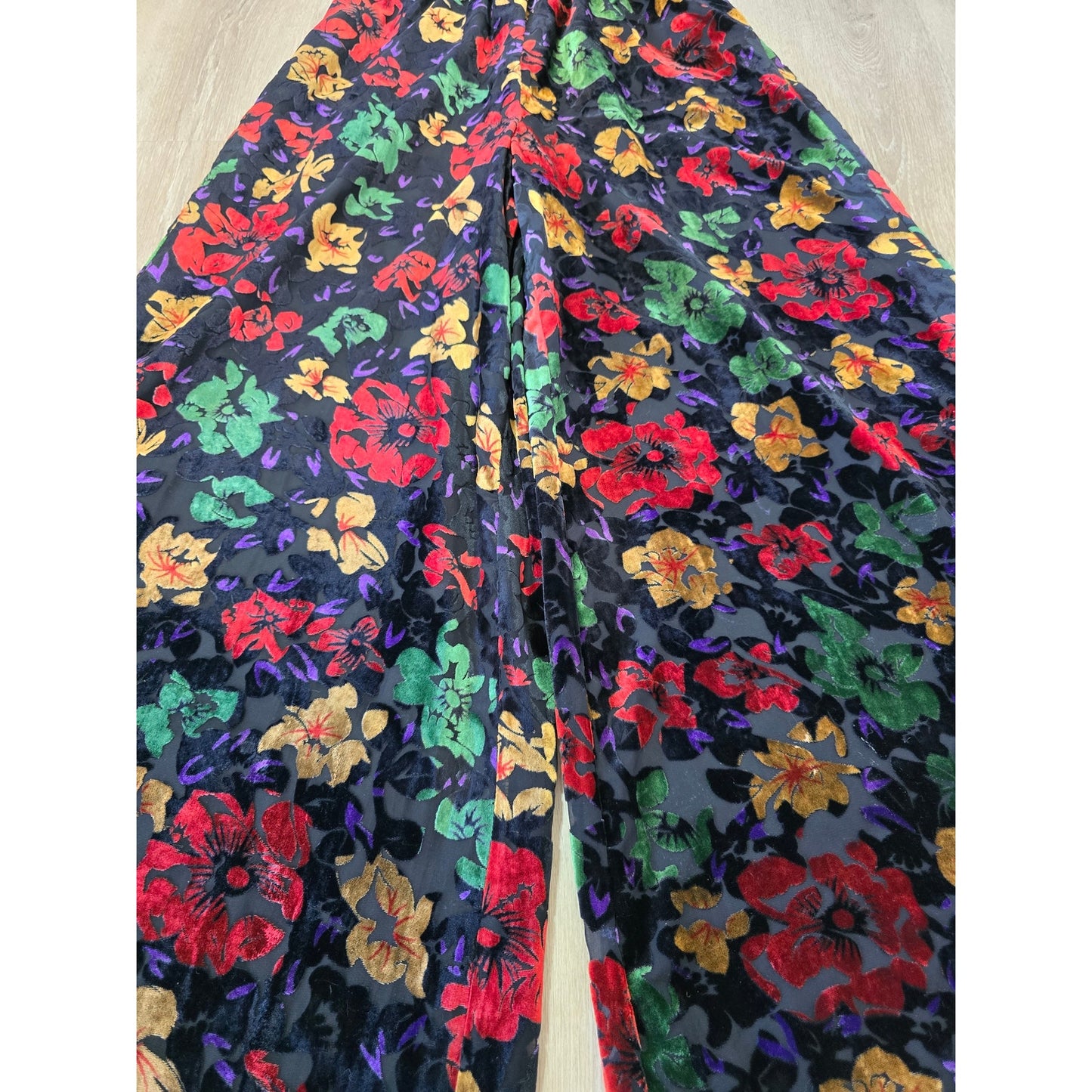 Floral One-Shoulder Wide Leg Jumpsuit Size 2