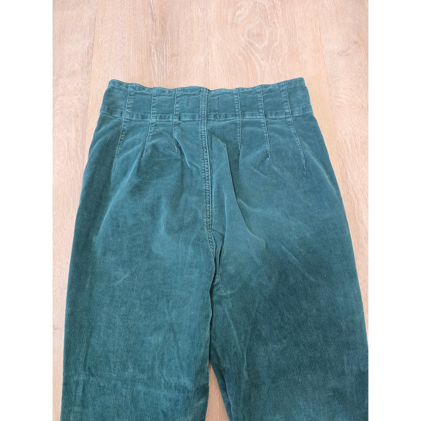 Green Flare Corduroy Pants Size 29