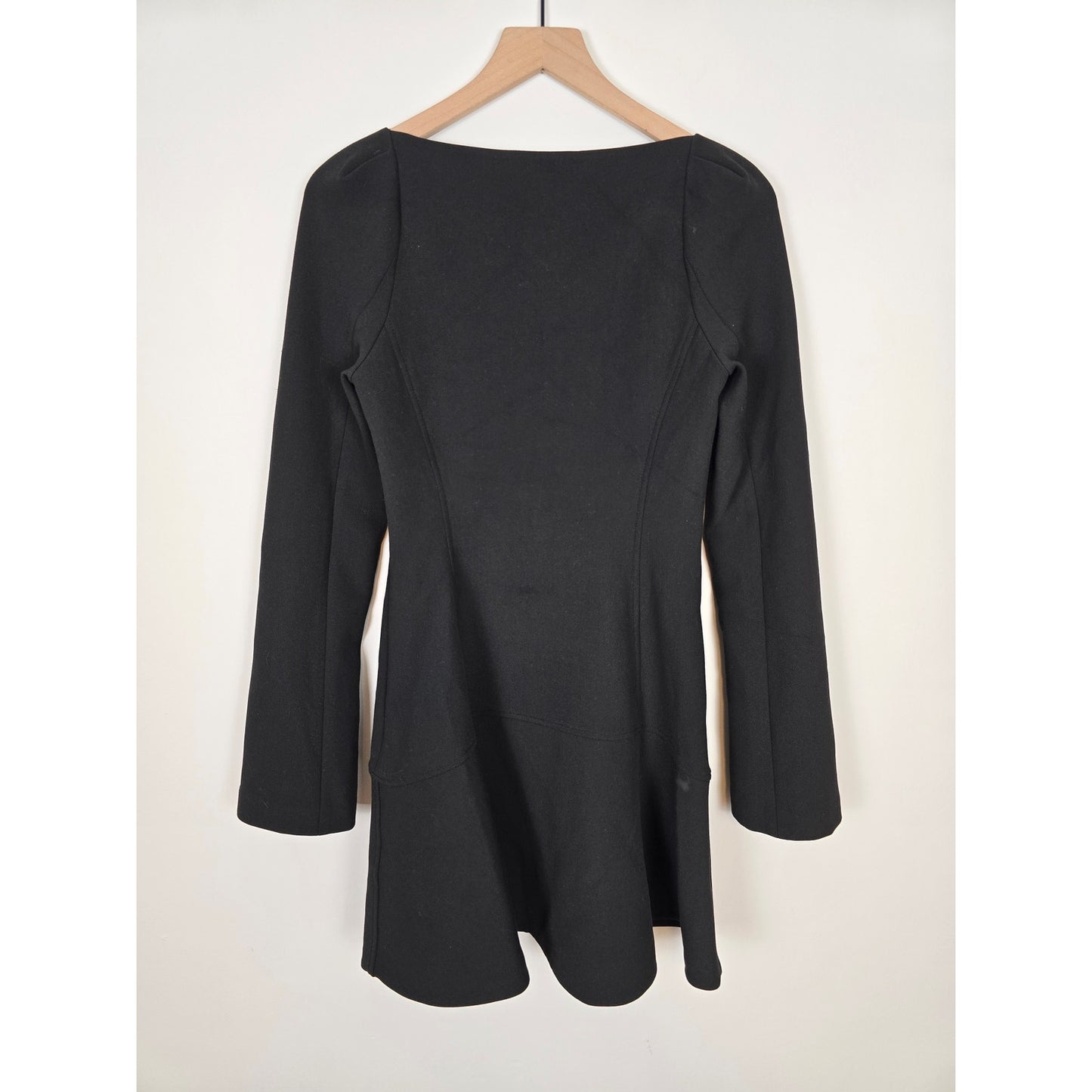 Flare Long Sleeve Mini Dress Size 10