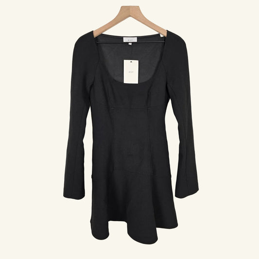 Flare Long Sleeve Mini Dress Size 10