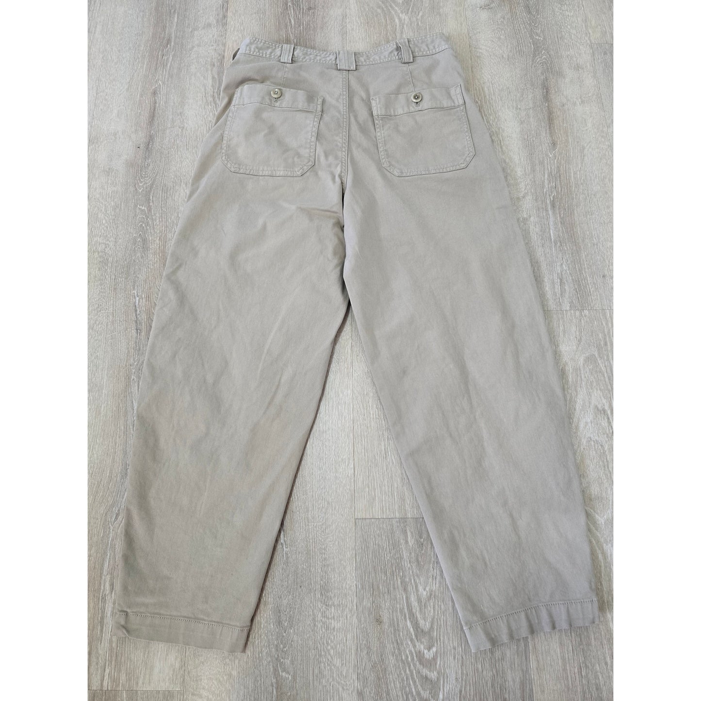 Khaki Utility Cargo Pants High Rise Size 2