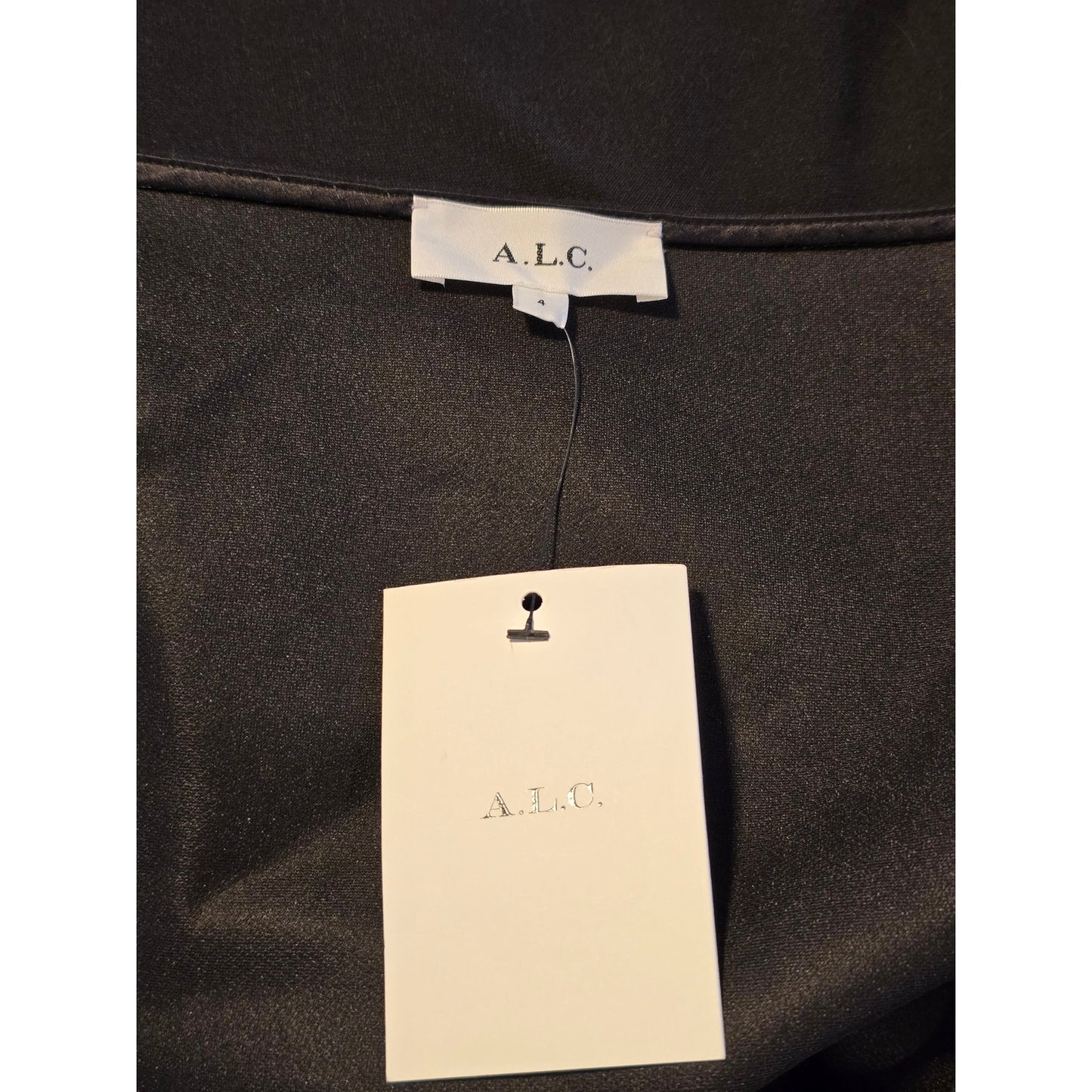 Black Fit & Flare Mini Dress Square Neck Size 4 NWT