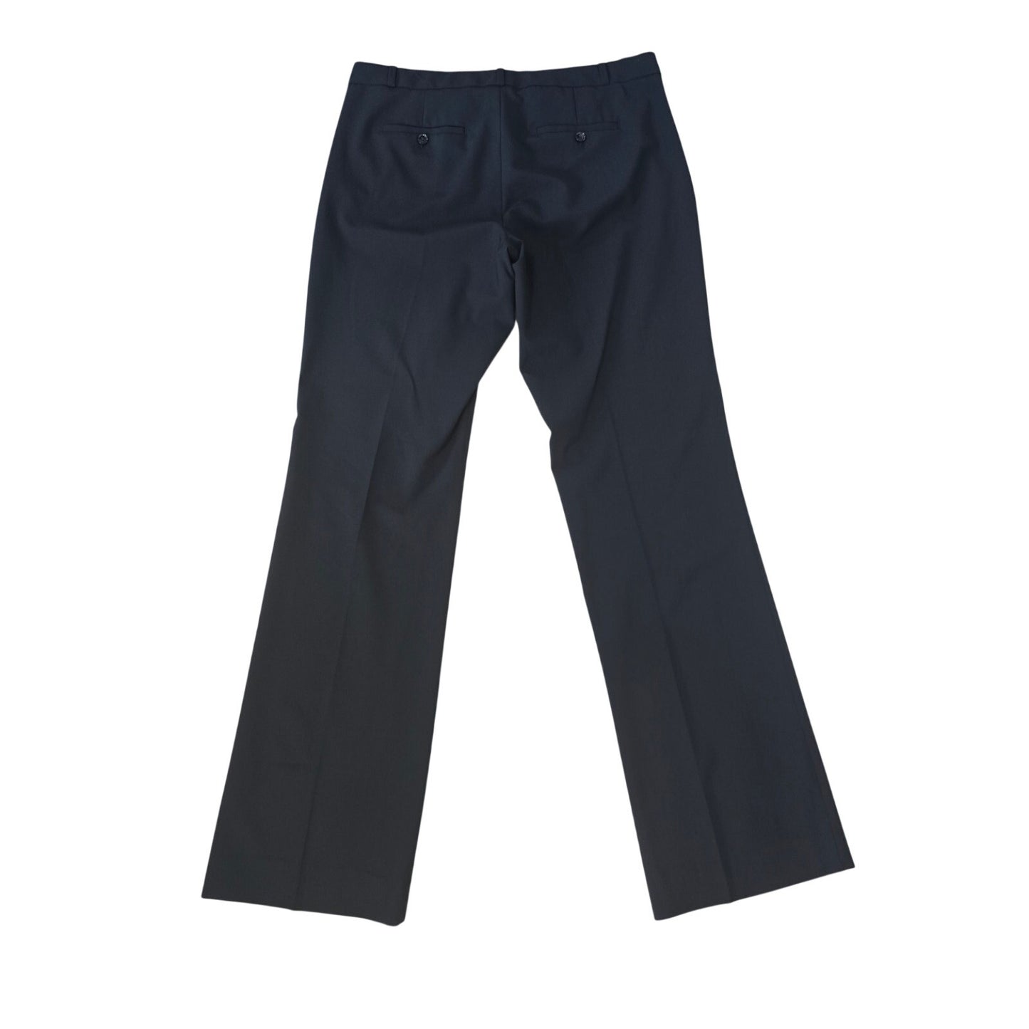 Black Wool Blend Trouser Pants Size 12L