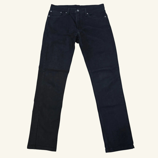 Black Slim Classic Denim Jeans Men's 33x32