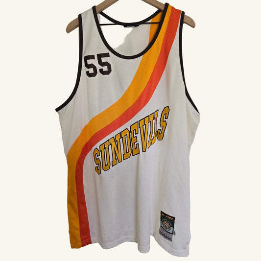 Vintage Rucker Sun Devils #55 Jersey Size 2XL