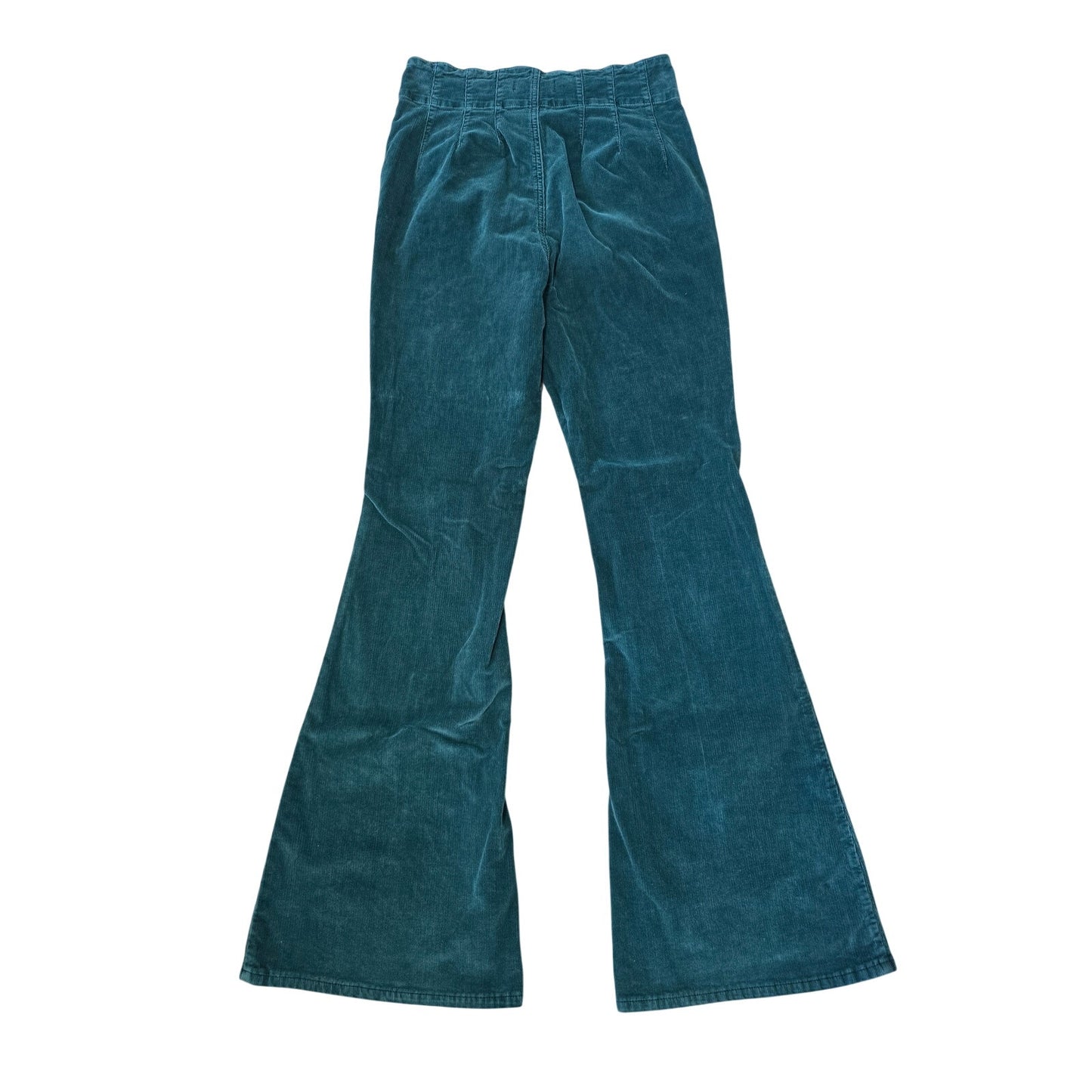 Green Flare Corduroy Pants Size 29