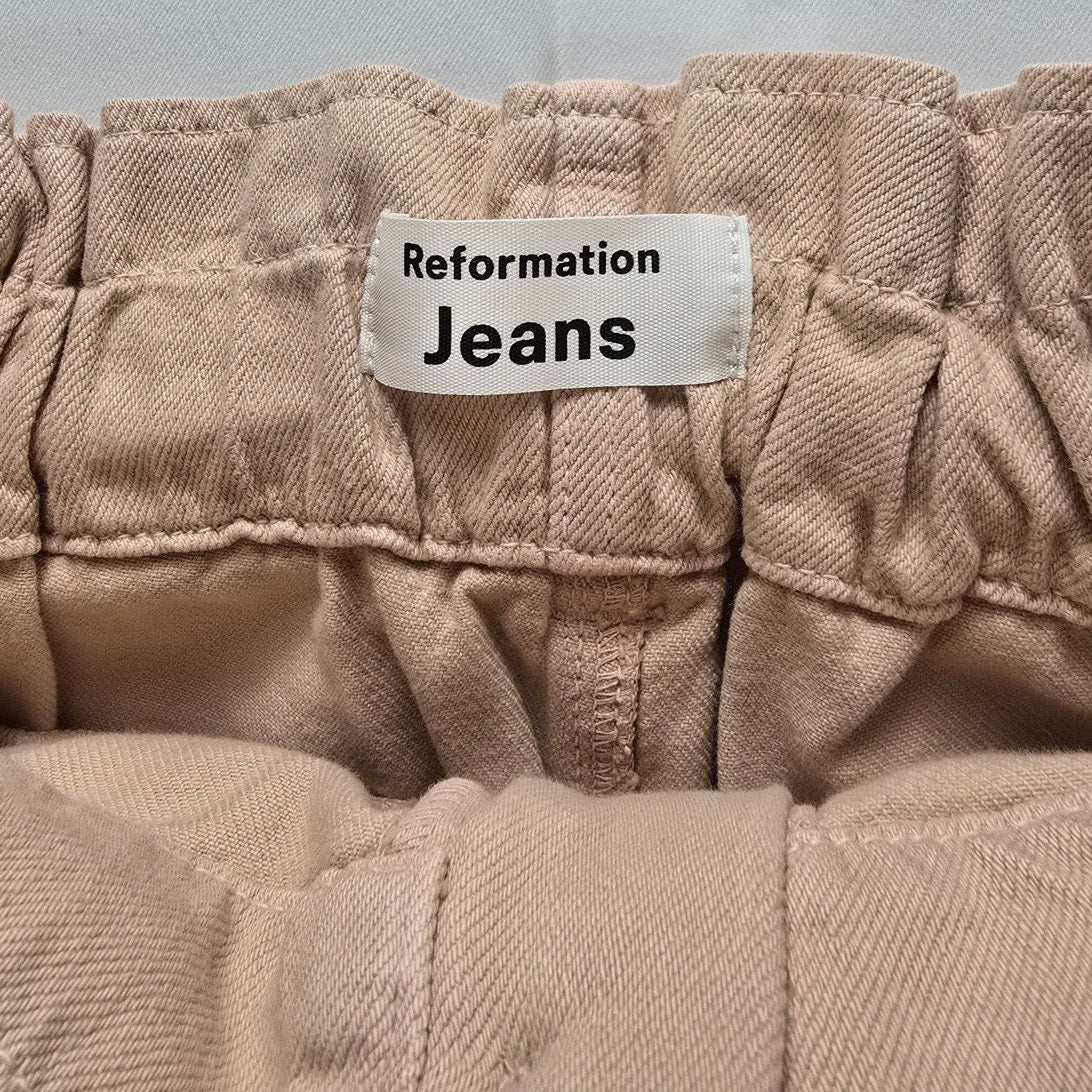 Dusty Rose Tie Waist High Rise Pants Size 26 NWT