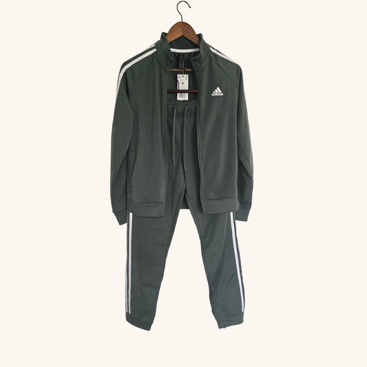 Green Oxide 3-Stripes Track Suit Set Size S/M NWT
