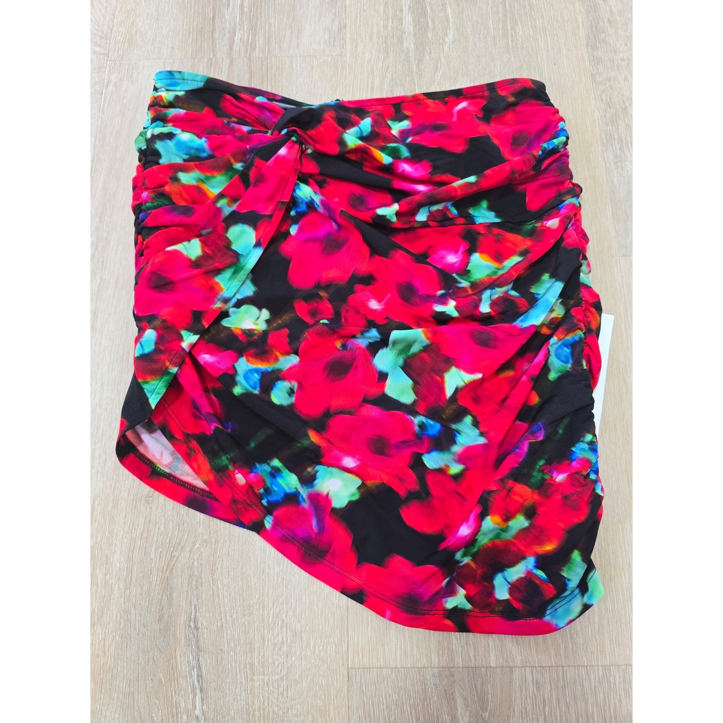 Floral Two Piece Set Mini Skirt Size M NWT